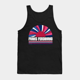 Franz Proud Name Personalized Retro Flowers Beautiful Tank Top